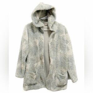 Hippie Rose Olive Green Sherpa Jacket (BIN4)
